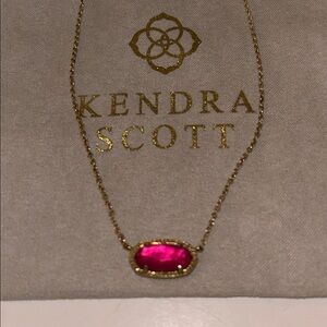 Pink Kendra Scott Necklace
